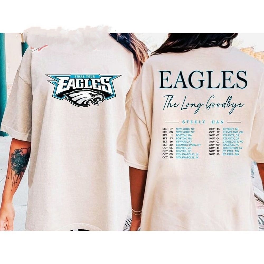 The Eagles TLGoodbye Tour 2 Sided T-Shirt